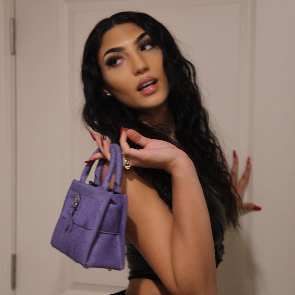 Brandon Blackwood Kuei Pony Fur Purse